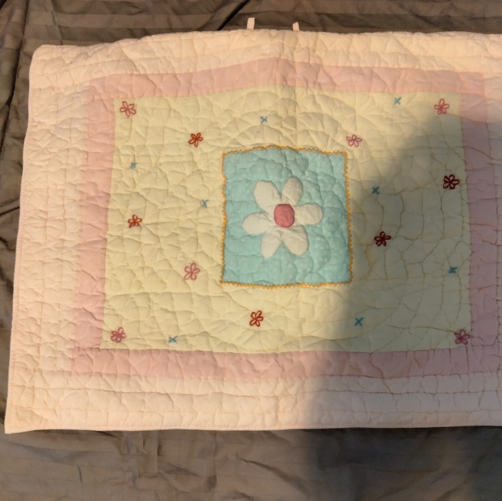 BNWOT Pottery Barn Kids Flower Pillow Sham